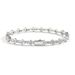 Plum Blossom Tennis Chain Men's Bracelet Zircon Trendy Spring Buckle Hip-Hop Jewelry_ipsvogv.com