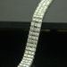 Men's 3-Row Diamond Bracelet Fashion Trendy Hiphop Handpiece_ipsvogv.com