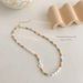 version Of New Korean Summer Daisy Beaded Necklace For Women, Sweet, Fresh, Fashionable, And Versatile. Alien Shaped_ipsvogv.com