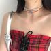 Colorful Elastic Rope Diamond Ball Multi Layer Y2k Hot Girl Necklace Versatile Millennial Cute Childlike Choker Necklace_ipsvogv.com