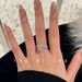 carat Pure Wild One Zircon Butterfly Simulation Pigeon Egg Light Luxury Socialite Style High End Open Ring_ipsvogv.com