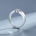 Mosang 1 Carat Classic Zhou Family Ring, Exquisite High Quality Men's Ring_ipsvogv.com