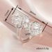 Cao Shifeng's Luxurious American Internet Famous Exaggerated Zircon Ring, Korean Version Petal New Wing Jewelry_ipsvogv.com