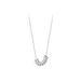 S Sterling Silver Transfer Bead Thin Necklace For Women, Light Luxury Niche, With A Simple And Elegant Collarbone Chain_ipsvogv.com