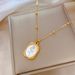 【 Full Body Titanium Steel 】 Box Rose Female Niche Design Minimalist Pendant Short Collarbone Chain Korean Version Cold_ipsvogv.com