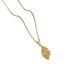 Korean version of niche design: Golden branches, jade leaves, golden leaves, titanium steel necklace, fashionable and_ipsvogv.com