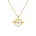 Korean Fashion Titanium Steel Necklace, Women's Agile Love Angel Wings, Zircon Pendant Temperament, Internet Famous_ipsvogv.com