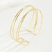 Ins minimalist niche Japanese Korean style women's versatile, multi-layered and high-end design, arm ring, geometric_ipsvogv.com