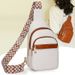 Hot Single Shoulder Crossbody Bag For Women Simple And Fashionable Casual Motorcycle Bag Women's Texture PU Women's Chest Bag_ipsvogv.com