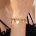 Women's Jewelry Personalized Design Three Love Pendant Bracelet Hand Jewelry High End_ipsvogv.com