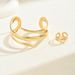 Fashion Luxury Women's Bracelet Ring Set Personalized Geometric Spirit Snake Spider Design Handmade for Women_ipsvogv.com
