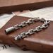 wz1166 High-End Rattan Grass Pattern For Men, Unique Simple Jewelry, Korean Style Hip-Hop Niche Design Bracelet_ipsvogv.com