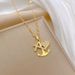 Anchor 【 】 Cross Light Luxury Charm Gorgeous Full Diamond Necklace Women's Versatile Clavicle Titanium Steel Chain 【 】_ipsvogv.com