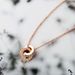 Hot Sales Fashion Top Brand Woman Color Roman Numerals Pendant Necklace 316 L Stainless Steel Jewelry_ipsvogv.com