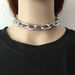 Metal Necklace Jewelry Foreign Trade Wholesale European And American Style Punk Fashion Trendy Cool Collarbone Chain_ipsvogv.com