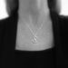 Lucky number 8 infinity symbol necklace for women forever two love peach heart shaped pendant clavicle chain_ipsvogv.com