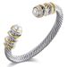 Hot Selling Stainless Steel Cable Wire Rope Men's And Women's Bracelets_ipsvogv.com