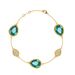 Women's Jewelry Beaded Edge Claw Set Faceted Multi Color Artificial Gemstone Teardrop Bracelet Summer New Style Exquisite Jewelry Fashion Hand Jewelry_ipsvogv.com