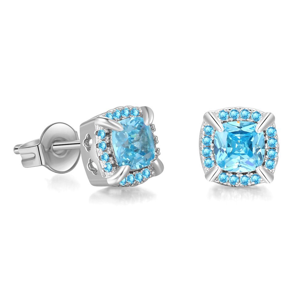 Unisex New Zircon Hip Hop For Men With Full Dia Micro Inlaid Personality Earrings_ipsvogv.com