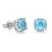 Unisex new zircon hip hop earrings for men with full diamond micro inlaid personality earrings_ipsvogv.com