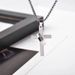 Cross Titanium Steel Necklace Men, Light Luxury And Niche, Versatile Hip-hop High-end For Women, New Accessories_ipsvogv.com