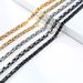 Men's Jewelry 8MM/4MM Byzantine Men's Domineering Thick Chain Titanium Steel Necklace Chain Chain Jewelry_ipsvogv.com