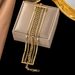 Fashionable Multi-layer Titanium Steel Metal Chain With Irregular Design And Punk Style Bracelet For Women_ipsvogv.com