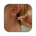 Hot Selling Real Gold Brass Electroplating Small Fresh Sweet Cute Versatile Bow Earrings_ipsvogv.com