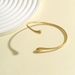 Small niche style women's armband, personalized opening, adjustable high-end design, bracelet, versatile accessories_ipsvogv.com