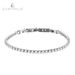 Fashion Jewelry Stainless Steel Zircon Claw Chain Micro Pave 3mm Full Diamond Tennis Bracelet_ipsvogv.com
