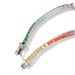Women's Jewelry Simple Hip Hop Bracelet Copper Inlaid With Colored Zircon Trendy Bracelet Tennis Chain_ipsvogv.com