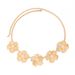 Sexy Beach Pearl Flower Waist Sweet Cool Style Metal Body Chain_ipsvogv.com