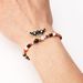 Adjustable Bat & Heart Bead Natural Stone Bracelet For Men And Women - Halloween Jewelry Gift, Handmade Geometric Design Bracelet Adjustable_ipsvogv.com