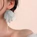 Unisex Mint Mambo Flower Love Tassel Beaded Earrings High End Temperament Earrings Design Spring And Summer Earrings_ipsvogv.com