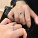finger Index Lace Light Women's Luxury Ring, Niche Red Diamond, High-end Feeling, Wheat Ear Zircon Ring , Diamond, Feeling,_ipsvogv.com