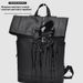 Backpack Roll Top Outdoor Waterproof Scratch Resistant Computer Backpack Work Commuter Travel Large Capacity Student Backpack Male Female_ipsvogv.com