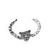 Unique Bold Diamond-Studded Leopard Bracelet For Men Creative Punk Hip-Hop Rock Thick Chain Jewelry_ipsvogv.com