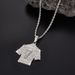 Alloy Inlaid Diamond Cristiano Ronaldo No. 7 Jersey Hip-Hop Creative Personality Trendy Men's Necklace Pendant_ipsvogv.com