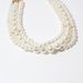 Bohemian Style Exaggerated Pearl Multi Layer Necklace Jewelry Fashion Short Collar Necklace_ipsvogv.com