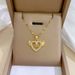 】 Love 【 Angel Light Luxury Banquet Necklace Female Internet Celebrity Versatile Clavicle Titanium Steel Chain 【 】_ipsvogv.com