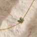 Women’s Jewelry Set Fashion Zircon Butterfly Bracelet Female Personality Fashion Gold Plated Stainless Steel Bracelet_ipsvogv.com