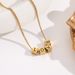 Necklace Women's New Personalized LOVE Box Dice Letter Pendant Live Broadcast with Same Titanium Steel Jewelry_ipsvogv.com