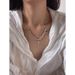 same Ginkgo The Leaf Sparkling Water Droplet Necklace For Women With A Niche Temperament, Zircon ! High-end Feeling Temperament,_ipsvogv.com