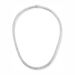 Trendy Single Row With Rhinestones 3mm 4mm Tennis Necklace For Men And Women Hip Hop Style_ipsvogv.com