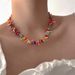 Minimalist Design, Baroque Style Coral Necklace, Women's Instagram Vacation, Beach Style, Versatile Collarbone Chain_ipsvogv.com