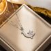 Star Moon Necklace, Feminine Style, Five Point Star Moon, Light Luxury Design, Heavy Industry Quality Silver Jewelry_ipsvogv.com