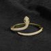 Unisex Ins New Snake Bracelet Hip Hop Micro Inlaid Zircon Niche Ladies Design High End Bracelet Trendy Brand Accessories_ipsvogv.com
