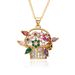 Niche Design Necklace Fashionable And Simple Cactus Love Flower Pendant Clavicle Necklace For Women_ipsvogv.com