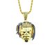 Hip hop singer xxx tentacion avatar necklace men's nightclub personalized jewelry accessories pendant_ipsvogv.com