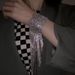 Exaggerated Super Flashy Bracelet, Internet Celebrity Tassel Full Diamonds, Fashionable And Versatile Temperament,_ipsvogv.com